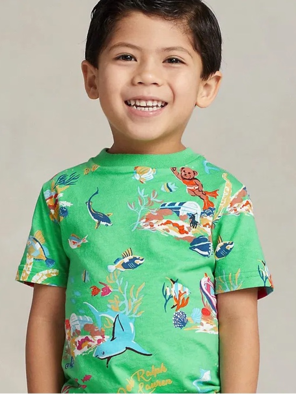 POLO RALPH LAUREN TREASURE BEAR TSHIRT